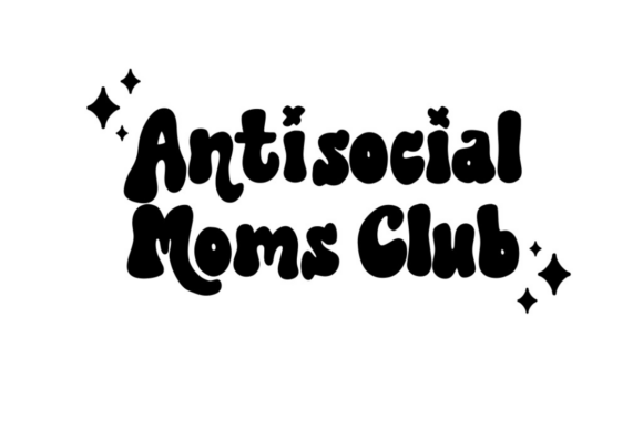 Antisocial Moms Club Stars: A Playful Graphic Asset for Crafts and Local Branding