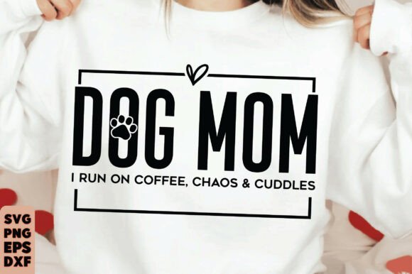 Dog Mom SVG PNG PDF – A Versatile Graphic Design Asset for Handmade Creations