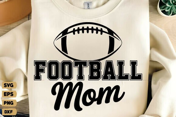 Football Mom SVG & Baseball Mama PNG: A Versatile Graphic Design Asset for T-Shirt Designs