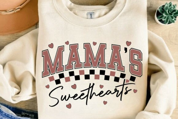 Mama’s Sweethearts SVG: A Versatile Graphic Design Asset for T-Shirt Designs