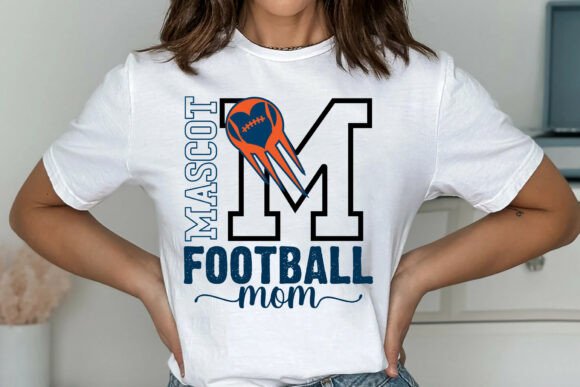 Mascot Football Mom SVG: A Bold Branding Asset for Local Businesses