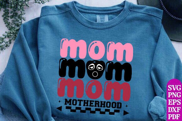Mom Motherhood Graphics for T-Shirt Designs and Local Business Branding