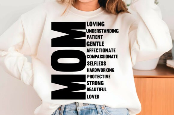 Mother's Day Trendy T-shirt PNG Mom SVG Review