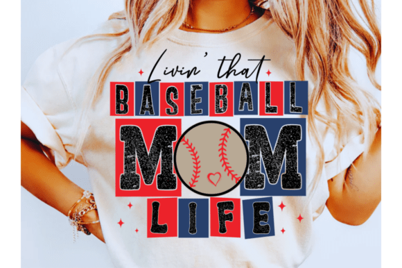 Retro Baseball Mom SVG, Glitter Baseball: A Vibrant Graphic Design Asset for T-Shirt Designs